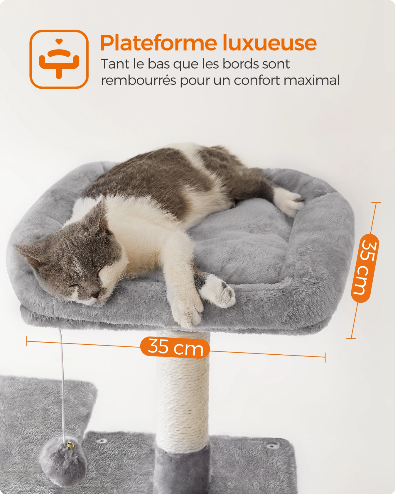 Arbre à Chat Aila'Tower – L’Empire du Jeu et du Confort