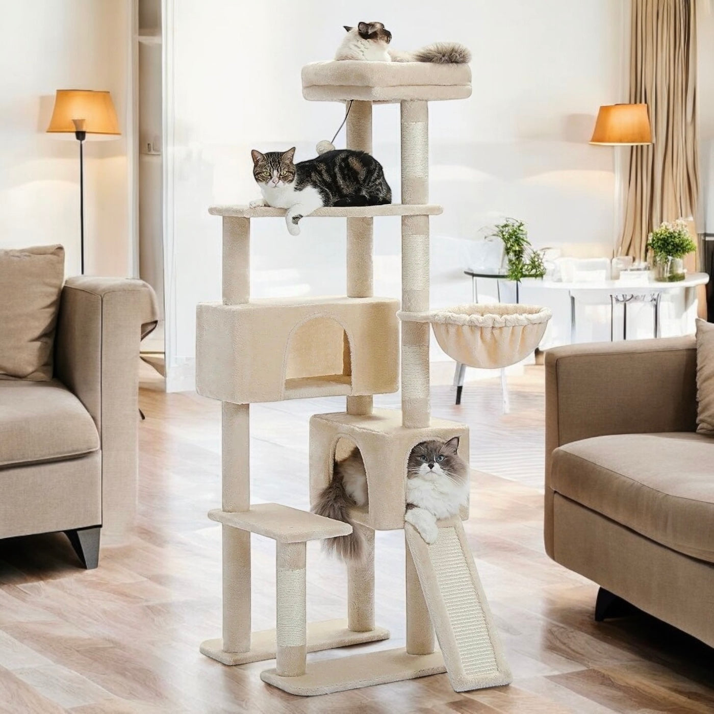 Arbre à Chat Cat’Fortress – L’Univers de Jeu et de Repos Ultime