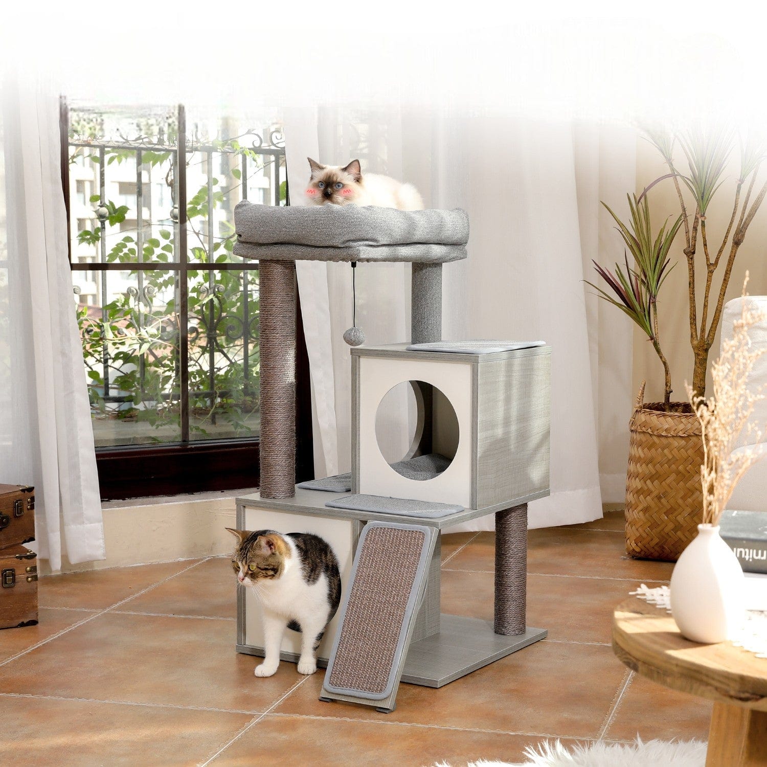 Arbre à Chat Miaou’Lodge – Un Refuge Confortable