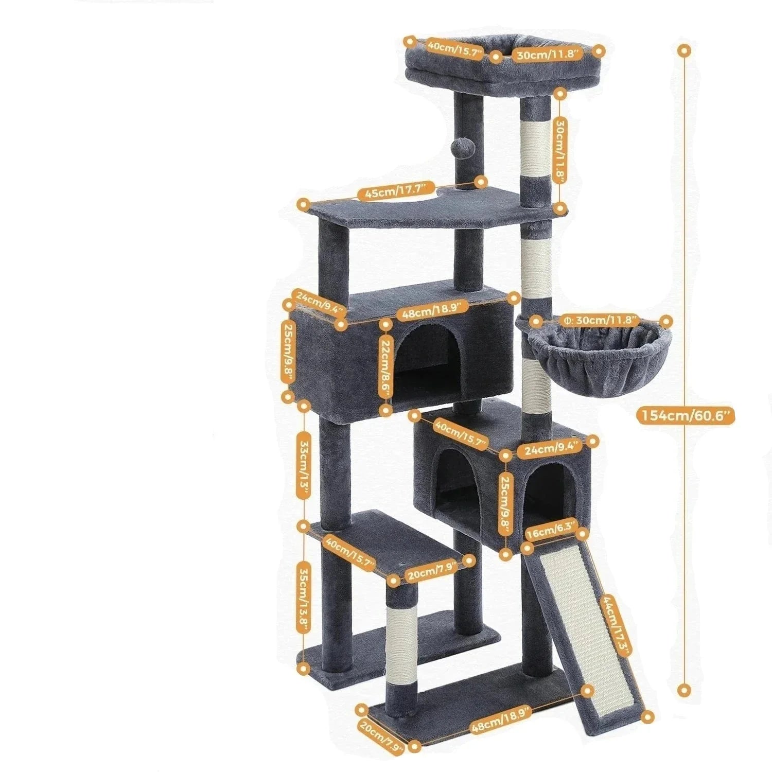 Arbre à Chat Cat’Fortress – L’Univers de Jeu et de Repos Ultime