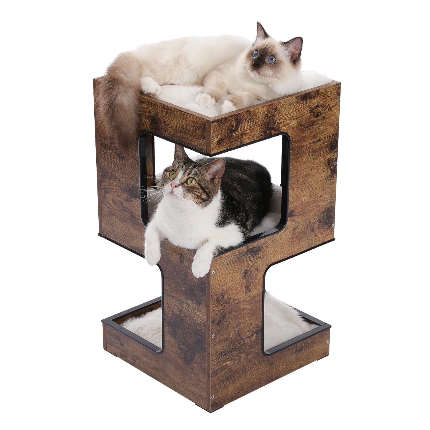Table de Nuit Miaou’Nest – Le Meuble 2-en-1 Chic et Cosy