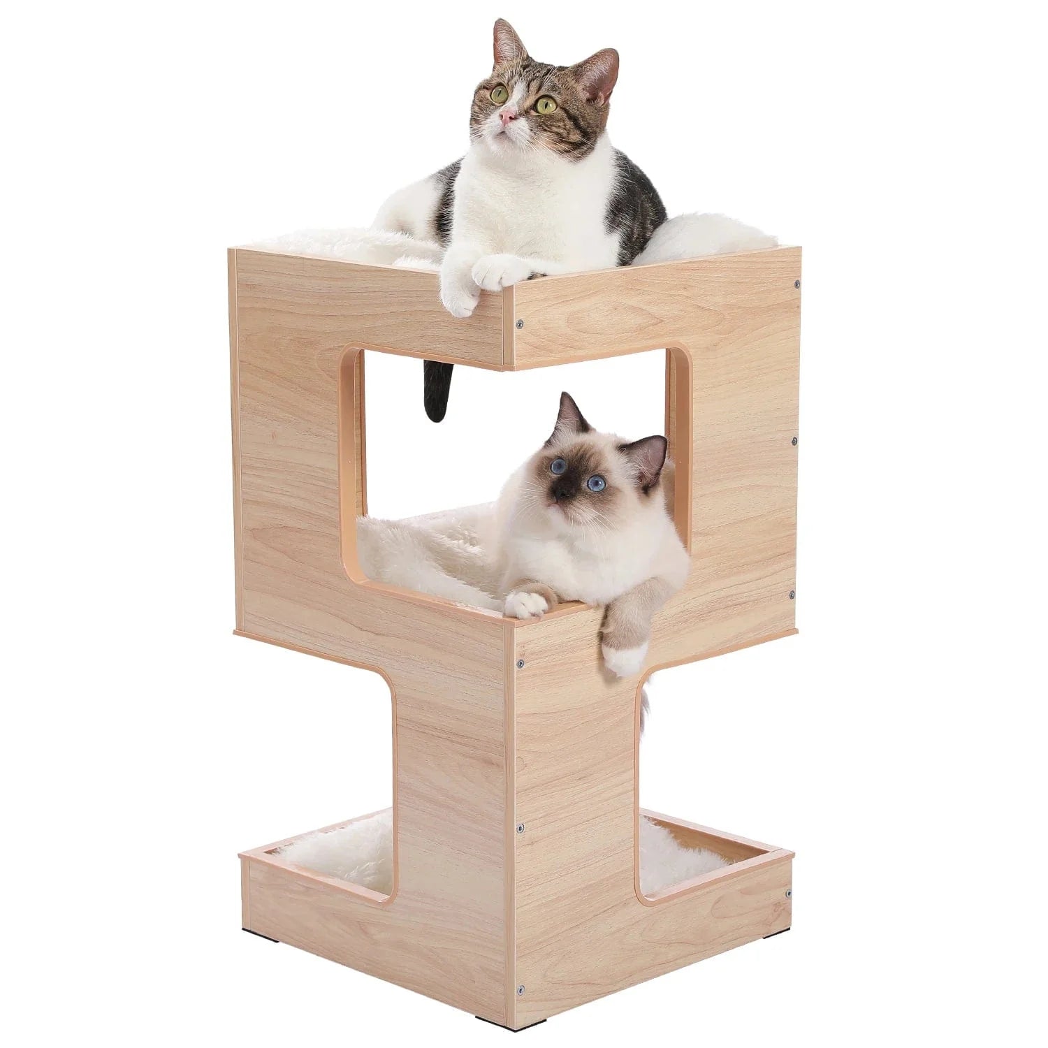 Table de Nuit Miaou’Nest – Le Meuble 2-en-1 Chic et Cosy