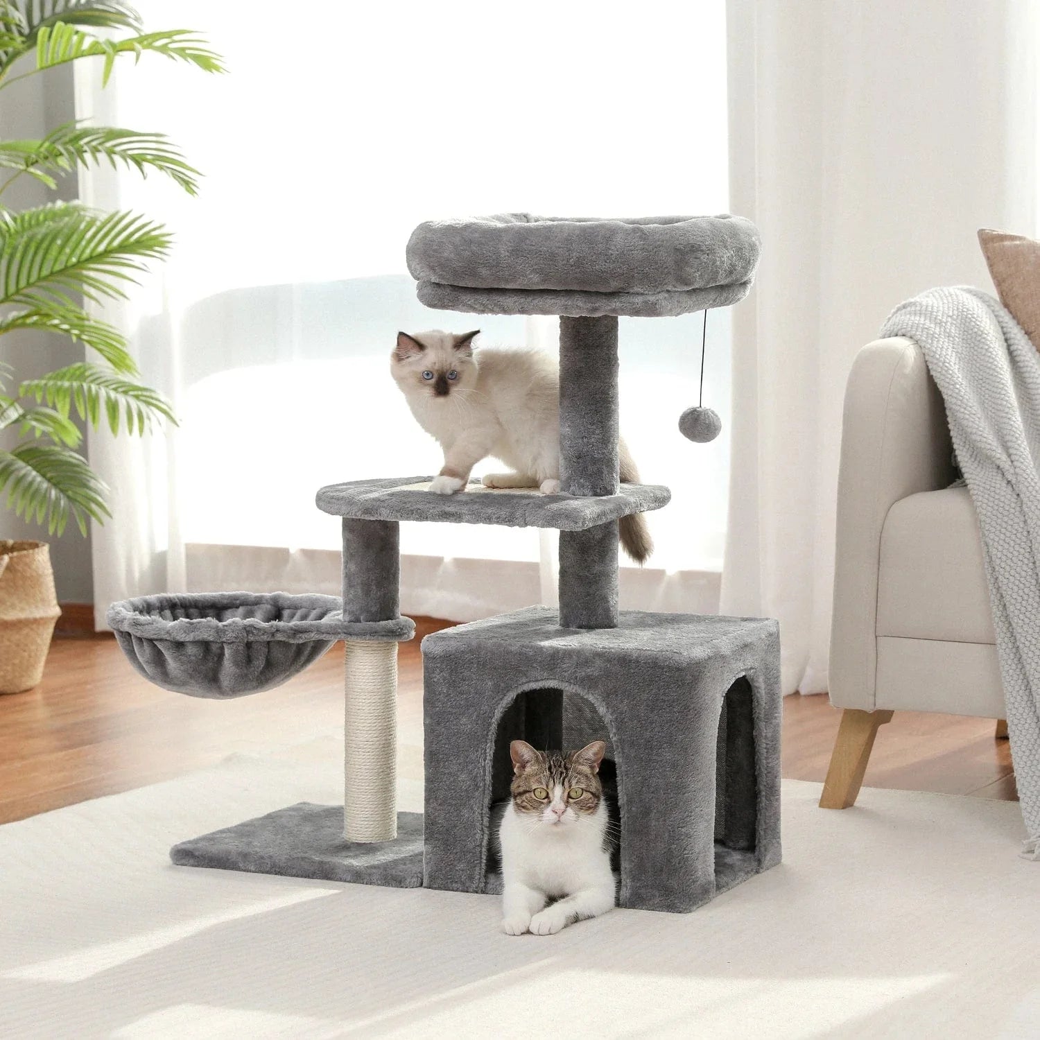 Arbre à Chat Cosy’Castle – Le Refuge Douillet et Ludique