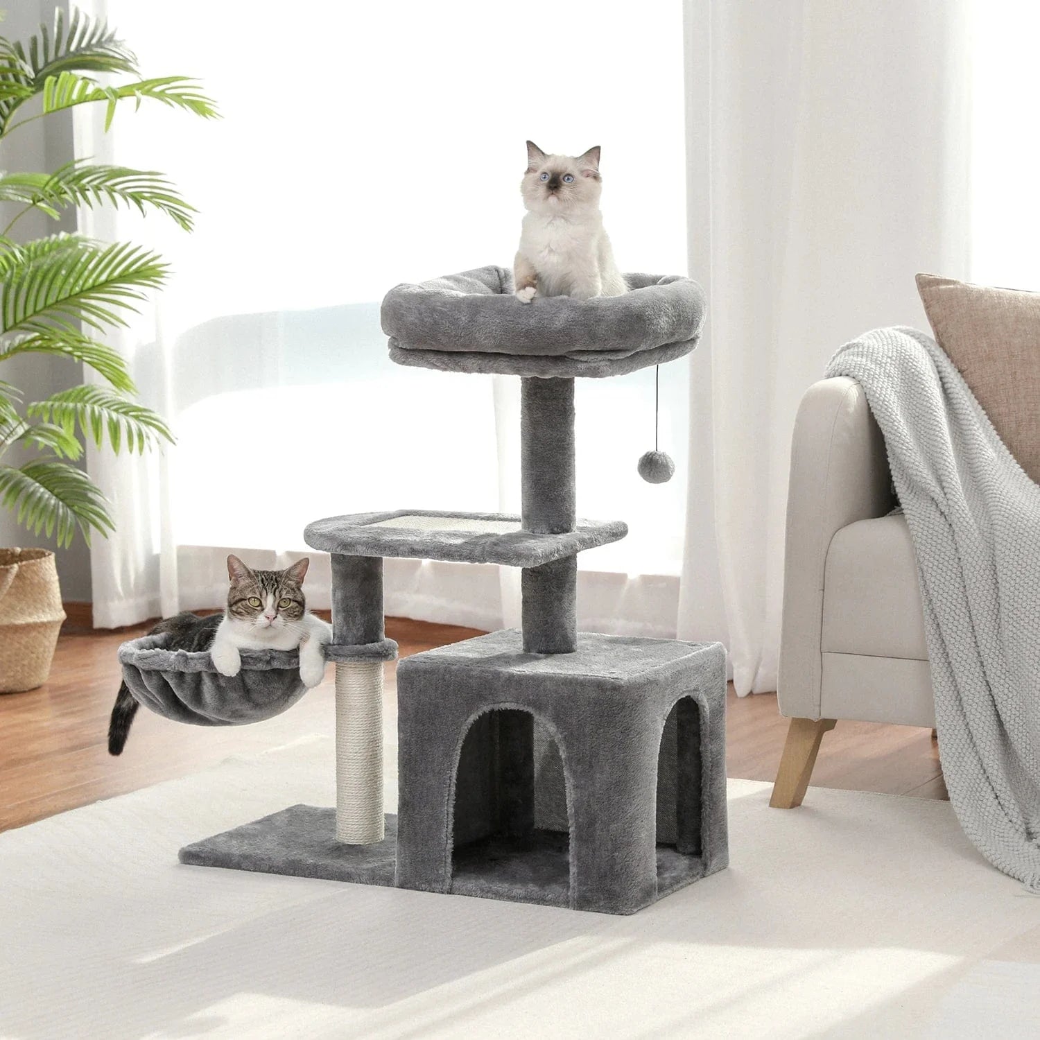 Arbre à Chat Cosy’Castle – Le Refuge Douillet et Ludique